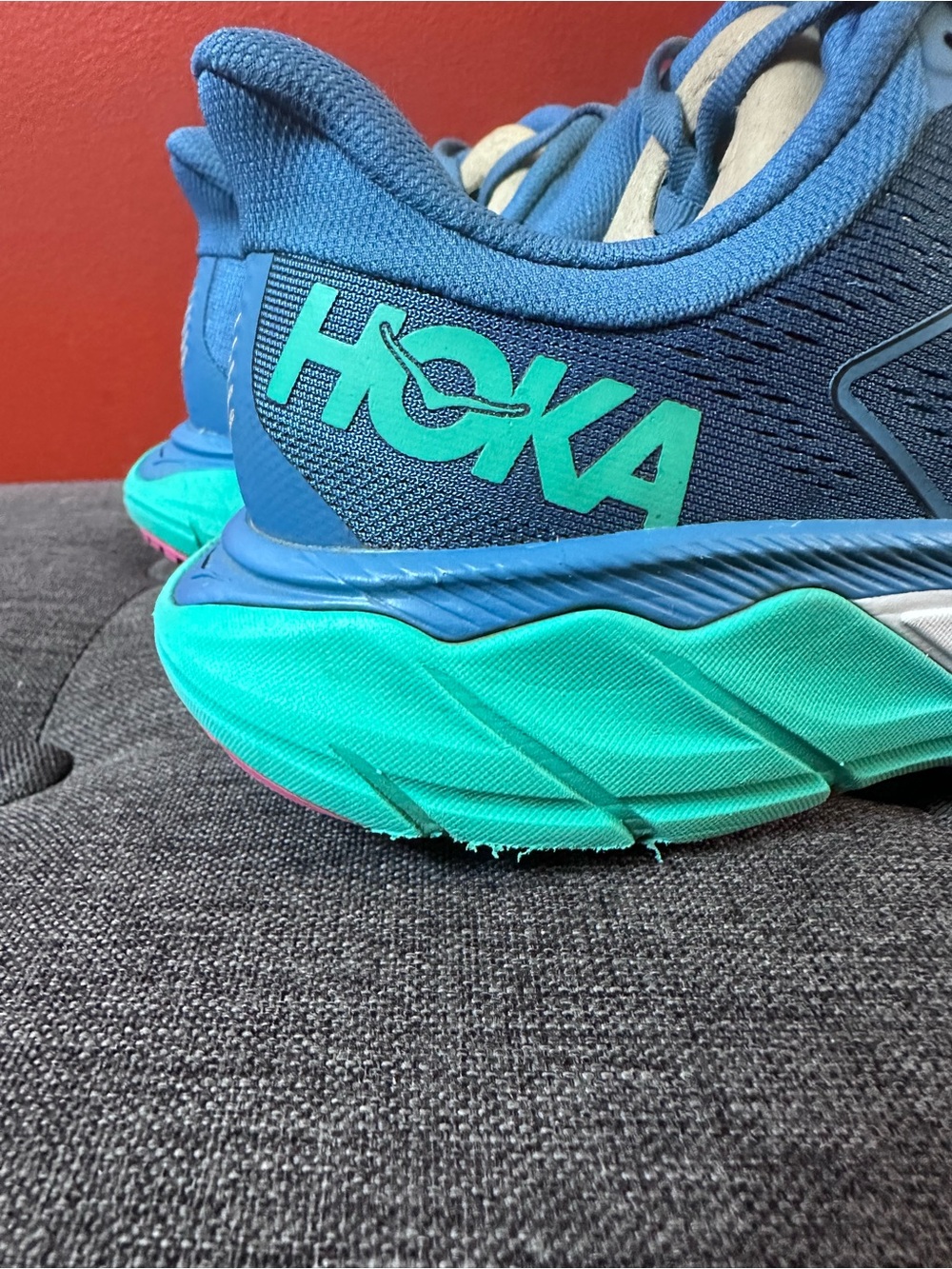 HOKA One One Arahi 5 Blue Size Women’s 6.5 - Picture 8 of 10